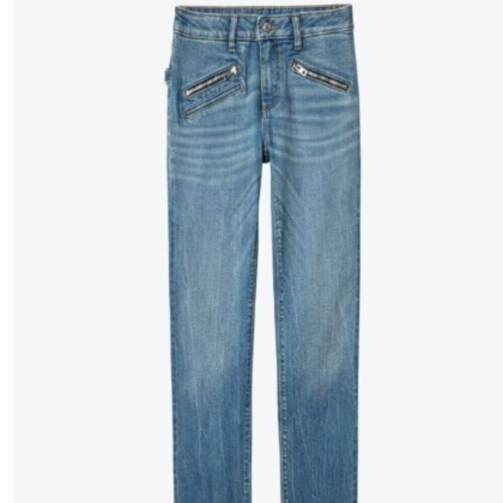 Zadig & Voltaire Ava Eco Jeans Bleu - Picture 2 of 5